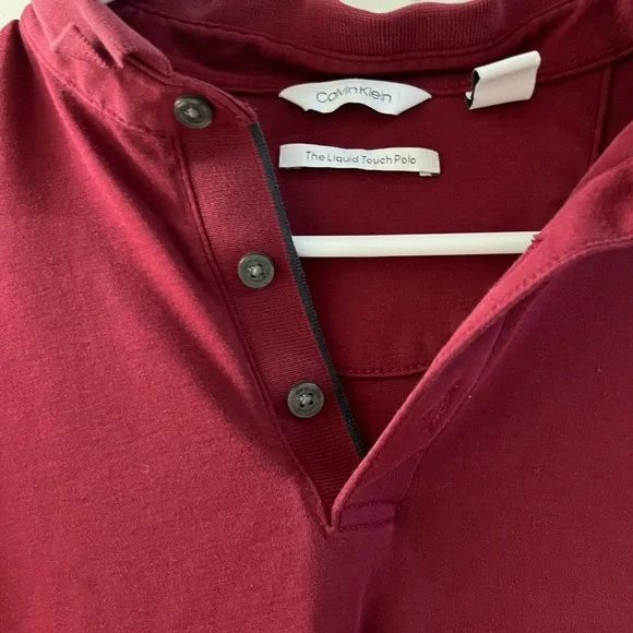 Calvin Klein Men’s Liquid Touch Polo - Picture 3 of 6